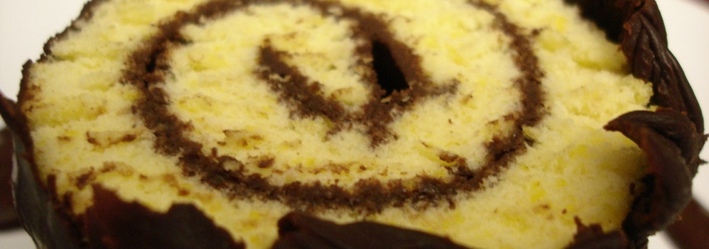 Biscuit roulé chocolat